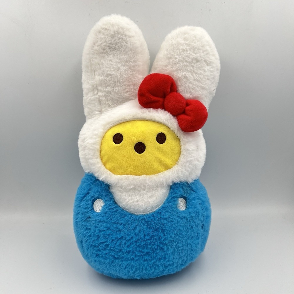 2025 Peeps X Hello Kitty‎ Easter Bunny Stuffed Plush Sanrio 12" Marshmellow